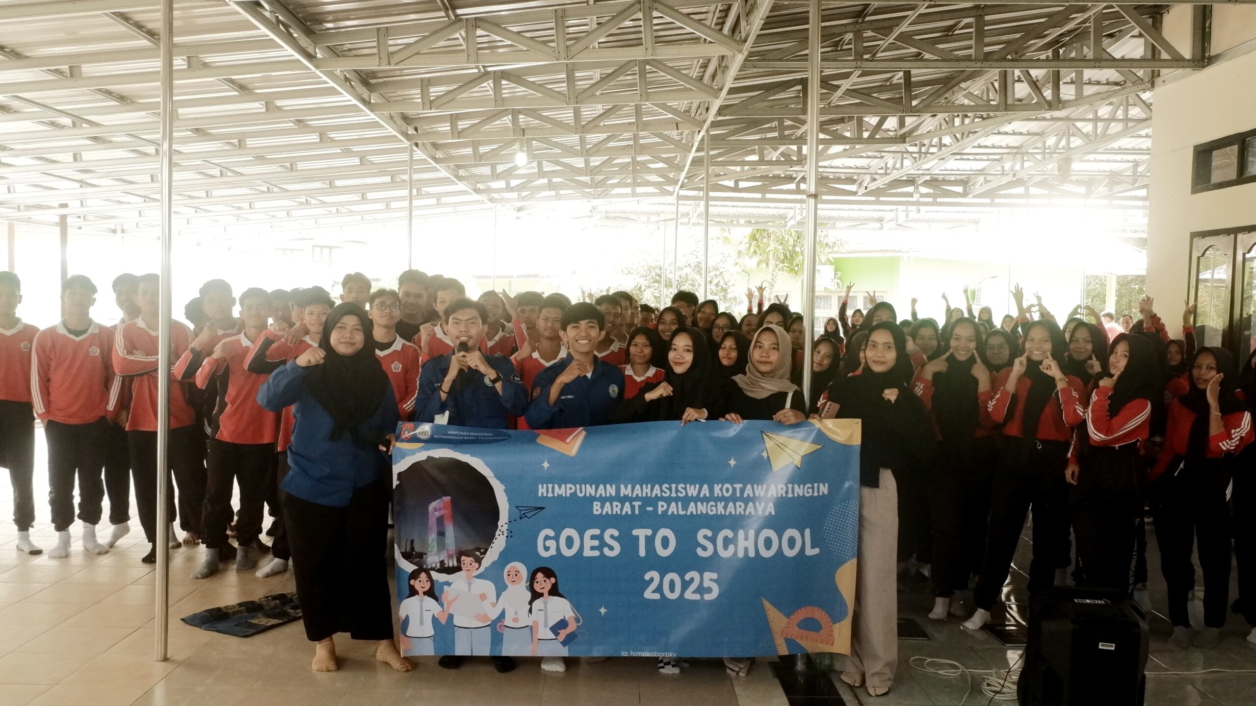 HIMA Kobar Palangkaraya Goes to School: Semangat Baru di SMAN 3 Pangkalan Bun